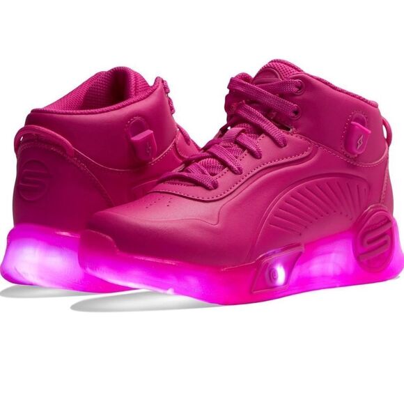 Skechers Girls' S lights Remix - Picture 6 of 7